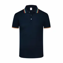 Fashionable Men's Polo Shirt 2022 Solid Color Rainbow Lapel Short Sleeve T-shirt Business Advertising Team Suit Customization
Fashionable Men's Polo Shirt 2022 Solid Color Rainbow Lapel Short Sleeve T-shirt Business Advertising Team Suit Customization