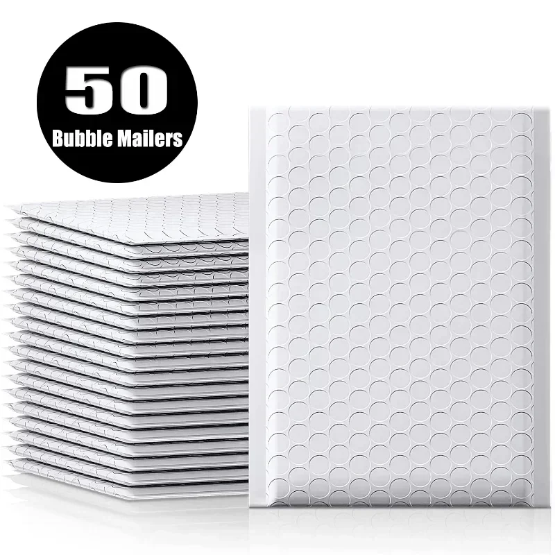 Bubble Mailers Padded Envelopes Packaging Bags for Business Bubble Mailers Shipping Packaging Ziplock Bag Plastic Envelipes
Bubble Mailers Padded Envelopes Packaging Bags for Business Bubble Mailers Shipping Packaging Ziplock Bag Plastic Envelipes