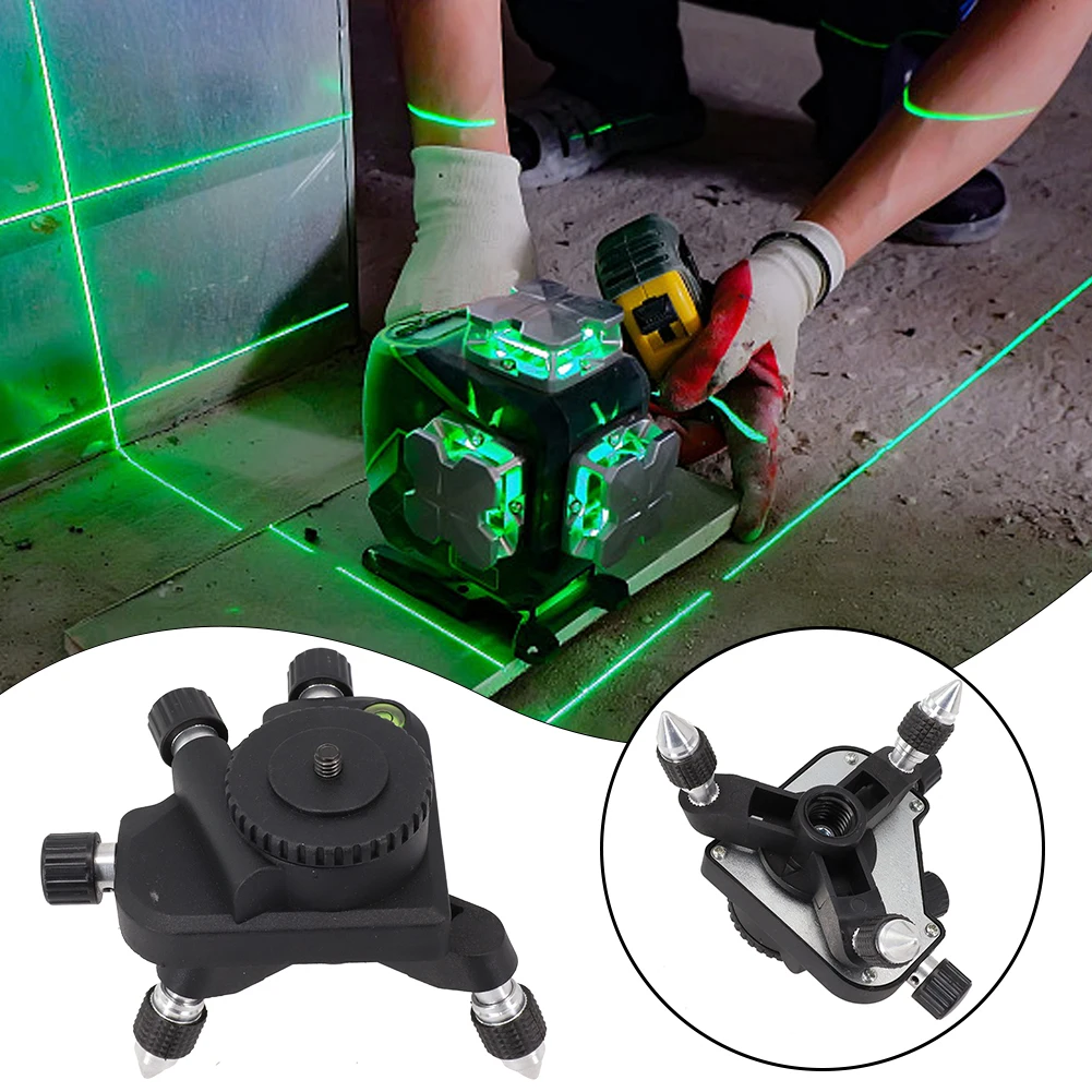 360 Degree Level Meter Bracket Laser Level Adjustable Rotation Metal Tripod Bracket 12 Lines Self Leveling Line Holder
360 Degree Level Meter Bracket Laser Level Adjustable Rotation Metal Tripod Bracket 12 Lines Self Leveling Line Holder