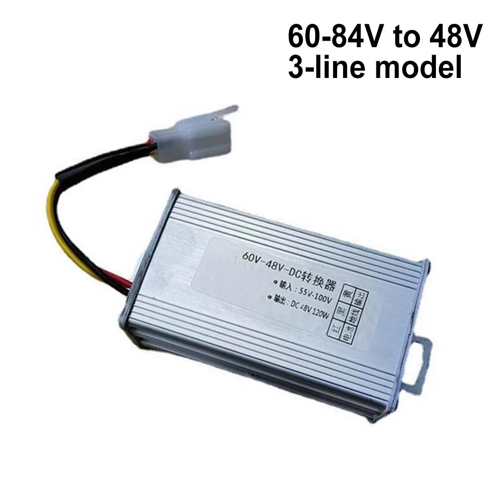 60V-84V To 48V 3pin Adapter Ebike Voltage Converter For Electric Bicycle 120W Adapter Input 55V To 100V Output DC 48V 120W
60V-84V To 48V 3pin Adapter Ebike Voltage Converter For Electric Bicycle 120W Adapter Input 55V To 100V Output DC 48V 120W