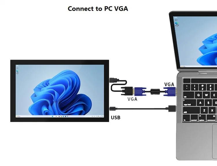 10.1 Inch IPS LCD for Raspberry Pi 5 / 4 Touch Screen 1024x600 / 1280x800 Display with Holder Monitor for Raspberry Pi 5 4B PC 10.1 Inch IPS LCD for Raspberry Pi 5 / 4 Touch Screen 1024x600 / 1280x800 Display with Holder Monitor for Raspberry Pi 5 4B PC