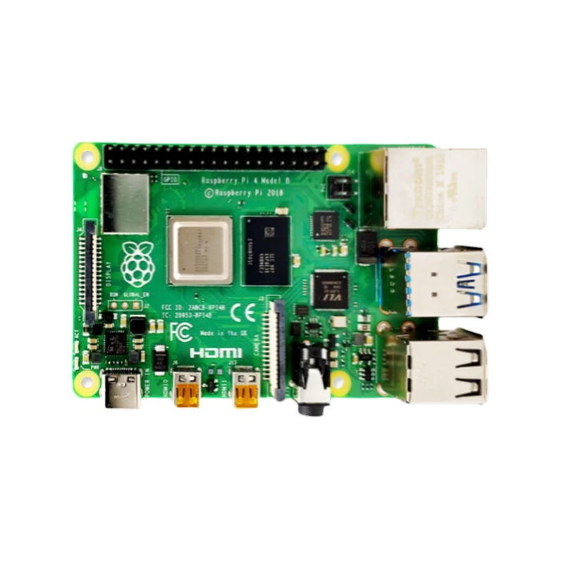 New Official Original Raspberry Pi 4 Model B Dev Board Kit RAM 2G 4G 8G 4 Core CPU 1.5Ghz 3 Speeder Than Pi 3B+
New Official Original Raspberry Pi 4 Model B Dev Board Kit RAM 2G 4G 8G 4 Core CPU 1.5Ghz 3 Speeder Than Pi 3B+