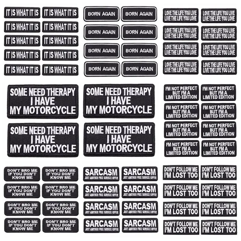 Prajna 10PCS Black White Letters Patch Embroidery Patches For Clothing DIY Applique Iron on Patches On Clothes Sew Sticker Badge
Prajna 10PCS Black White Letters Patch Embroidery Patches For Clothing DIY Applique Iron on Patches On Clothes Sew Sticker Badge