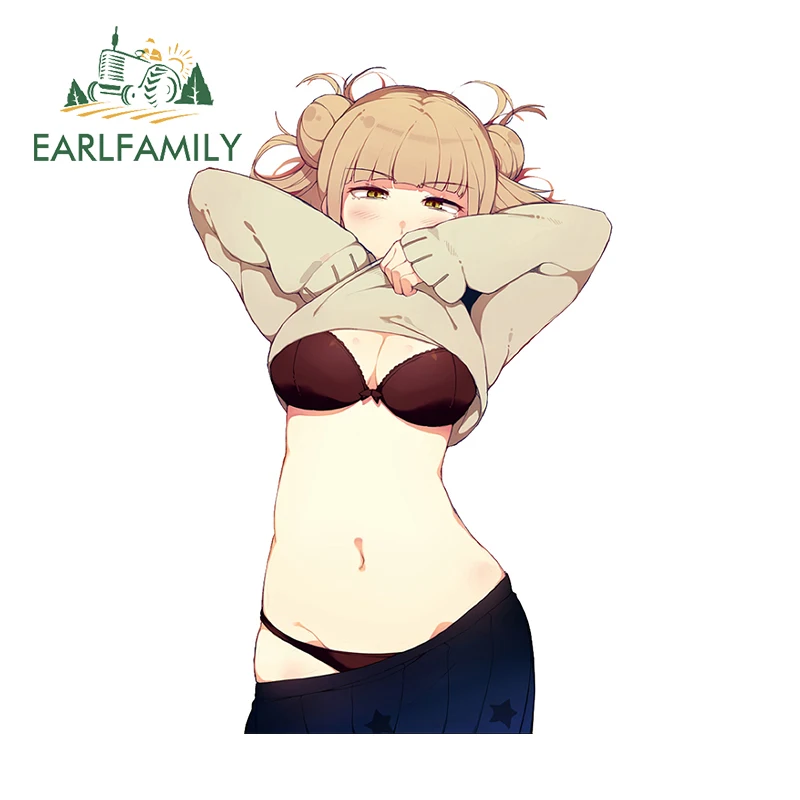 EARLFAMILY, 13 см X 8,3 см, аниме, наклейки на автомобиль, Солнцезащитный виниловый бампер для зеркала заднего вида, наклейка для графики Tesla JDM
EARLFAMILY, 13 см X 8,3 см, аниме, наклейки на автомобиль, Солнцезащитный виниловый бампер для зеркала заднего вида, наклейка для графики Tesla JDM