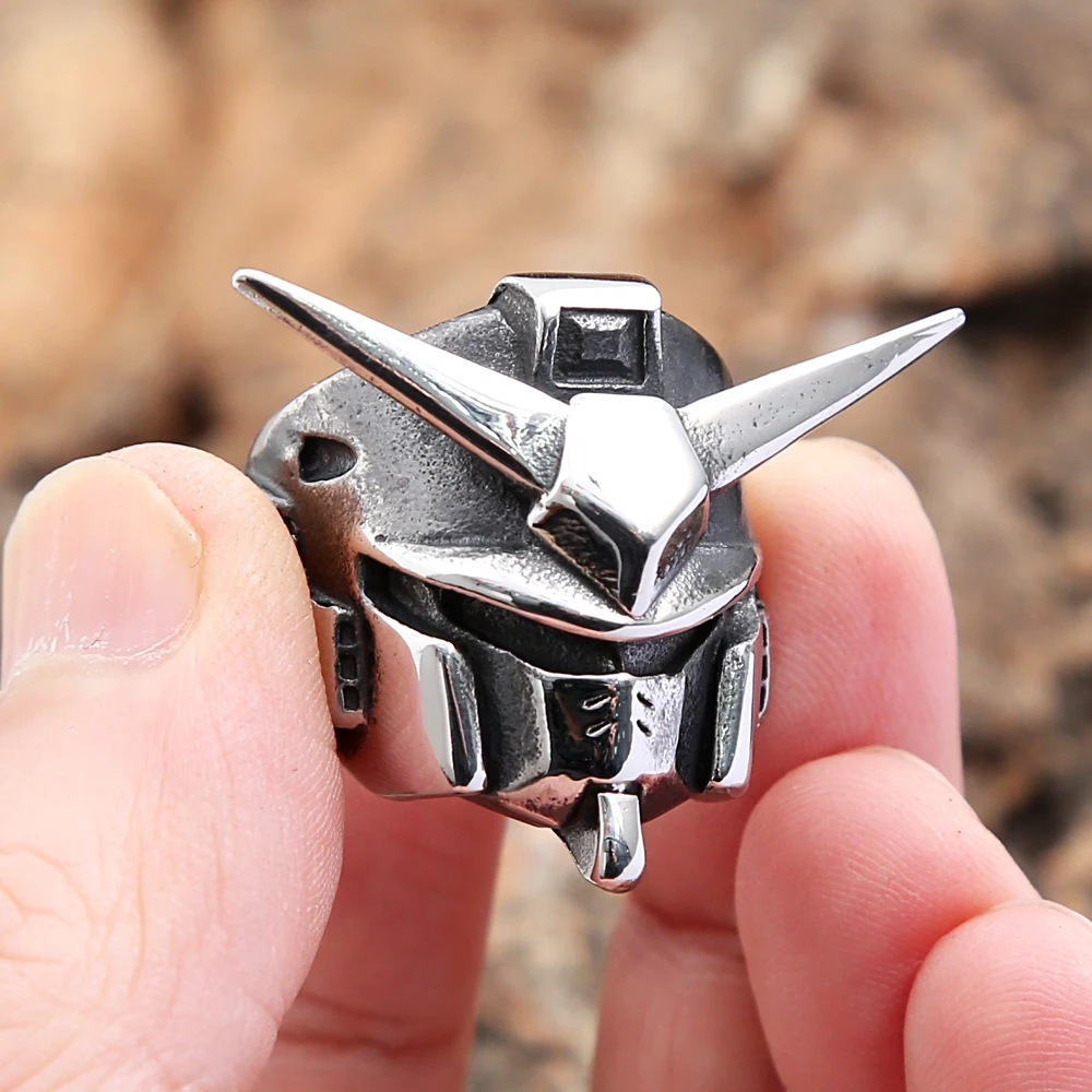 Punk Vintage Warrior Mask Ring Stainless Steel Men's Boy Dominant Mask Ring Biker Amulet Fashion Party Jewelry Gifts Wholesale
Punk Vintage Warrior Mask Ring Stainless Steel Men's Boy Dominant Mask Ring Biker Amulet Fashion Party Jewelry Gifts Wholesale