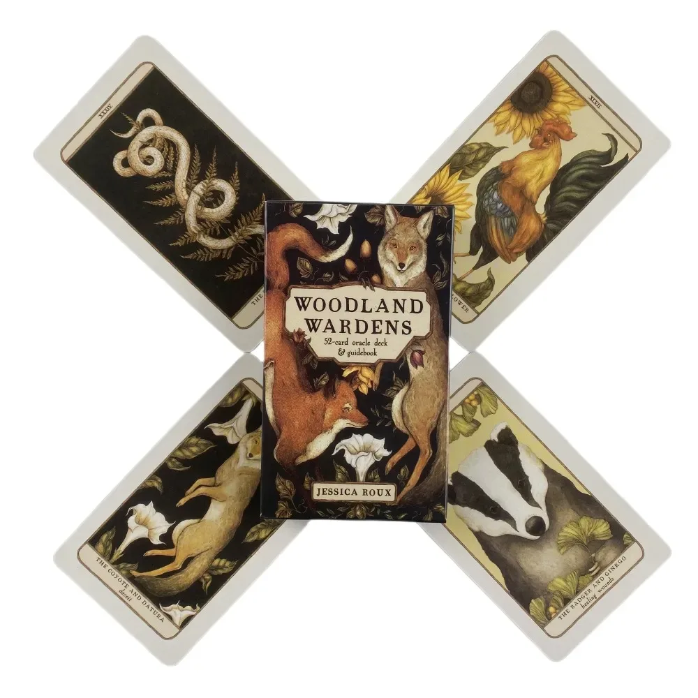 Woodland Wardens Oracle Cards A 52 English Visions Divination Edition Feather Heart Deck Borad Games
Woodland Wardens Oracle Cards A 52 English Visions Divination Edition Feather Heart Deck Borad Games