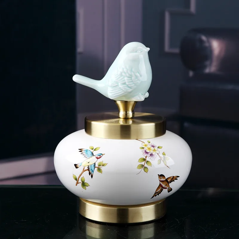 Creative Animal Ceramic Decoration Storage Jar Decoration Living Room Desktop Storage Organization Modern Home Decoration Crafts
Creative Animal Ceramic Decoration Storage Jar Decoration Living Room Desktop Storage Organization Modern Home Decoration Crafts