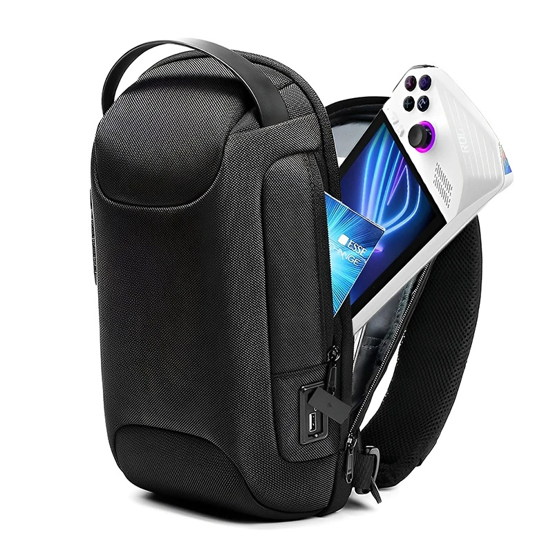 

Carrying case with anti-theft lock for gaming consoles Portable storage bag for ROG Ally