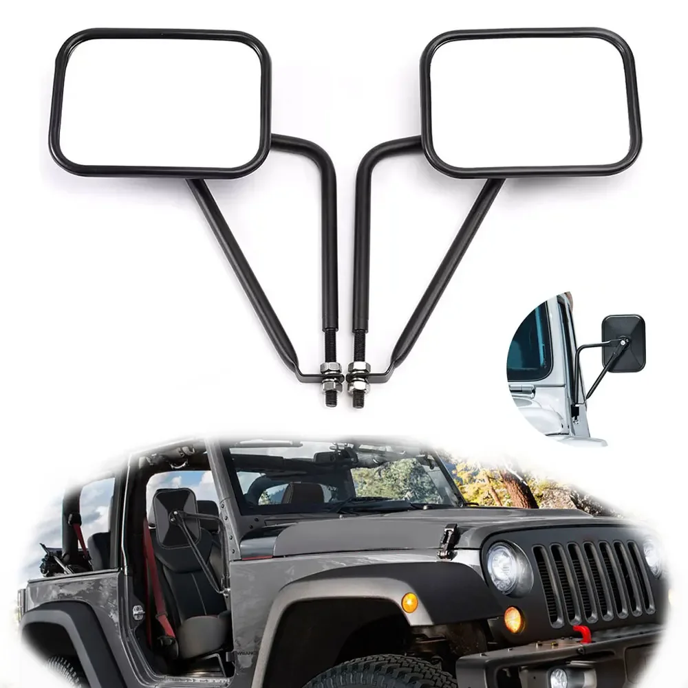 Rearview Mirror for Jeep Wrangler JK JL JLU LJ TJ CJ-5 CJ-7 CJ-8 CJ-10 Off-Door Side-View Hinge Mirrors Doorless Rectangular
Rearview Mirror for Jeep Wrangler JK JL JLU LJ TJ CJ-5 CJ-7 CJ-8 CJ-10 Off-Door Side-View Hinge Mirrors Doorless Rectangular