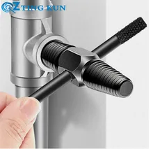 Double-Head Screw Extractor Faucet Triangle Valve Universal Tap Screw Extractor Water Pipe Broken Pipe Broken Wire Extractor
Double-Head Screw Extractor Faucet Triangle Valve Universal Tap Screw Extractor Water Pipe Broken Pipe Broken Wire Extractor