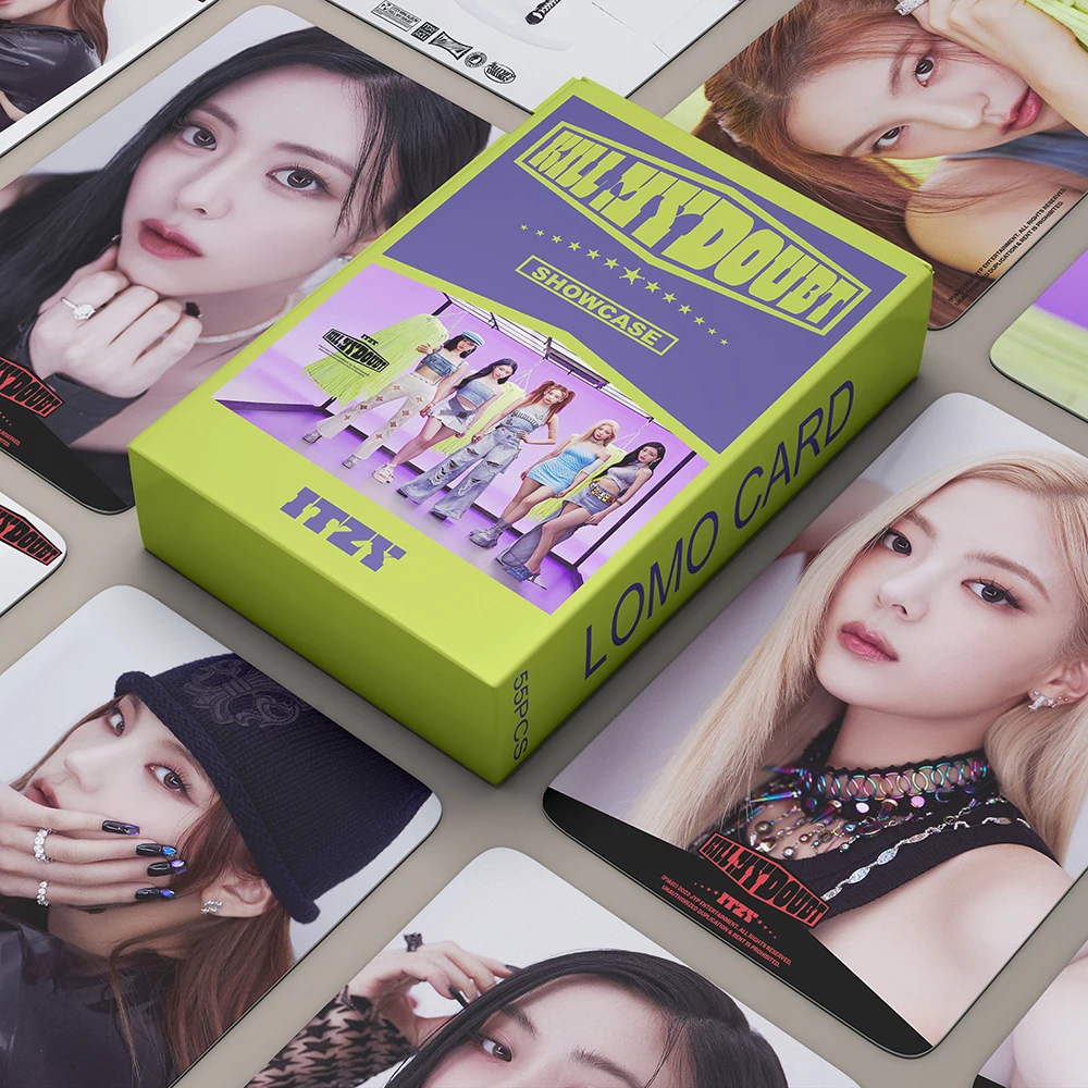 55Pcs/Set Kpop ITZY Lomo Cards KILL MY DOUBT New Album BET ON ME Itzy Photocards 2023 New Album Cards
55Pcs/Set Kpop ITZY Lomo Cards KILL MY DOUBT New Album BET ON ME Itzy Photocards 2023 New Album Cards