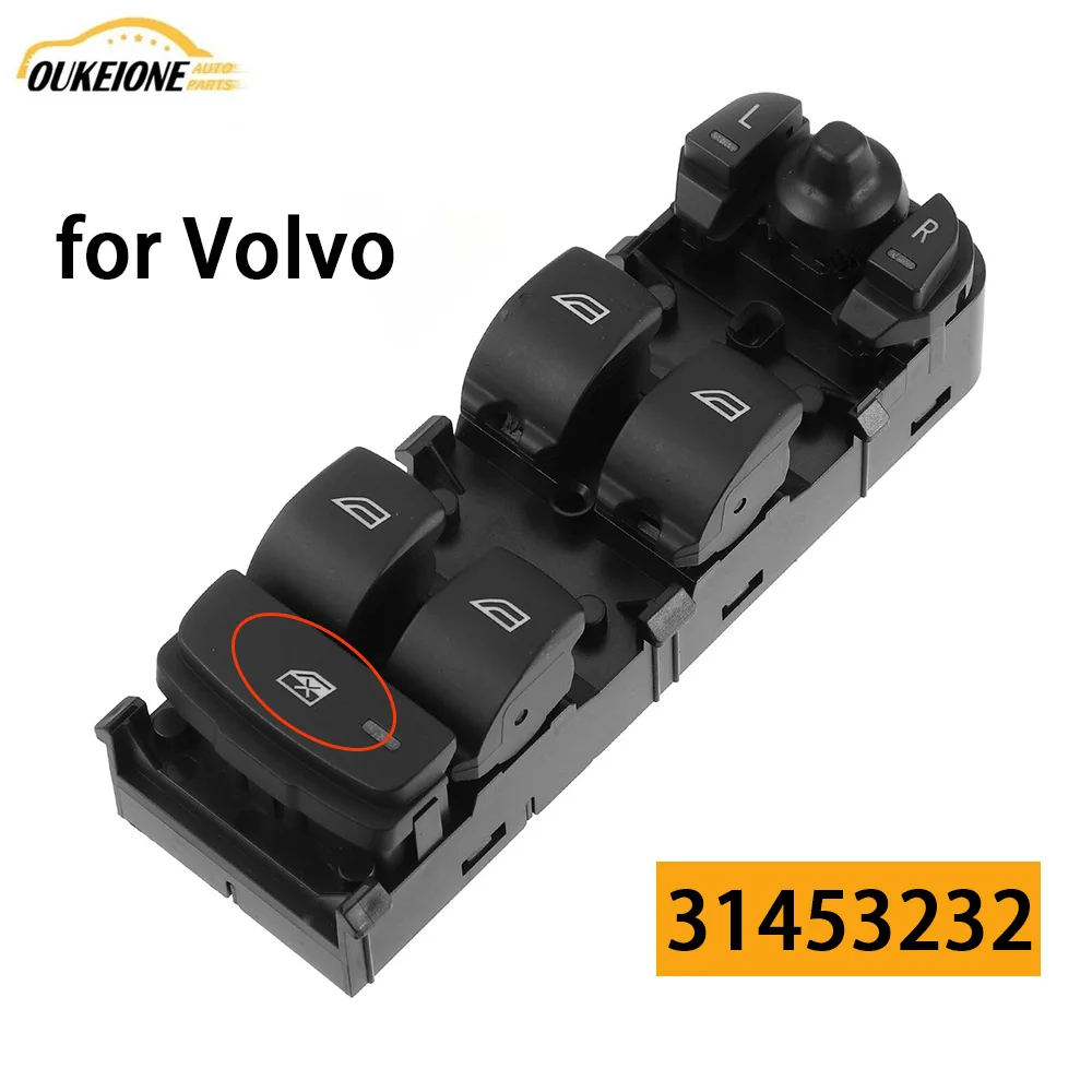 Car Accessories 31453232 Front Left Driver Side Electric Master Power Window Lifer Switch Control Button for Volvo S80 V70 XC70
Car Accessories 31453232 Front Left Driver Side Electric Master Power Window Lifer Switch Control Button for Volvo S80 V70 XC70