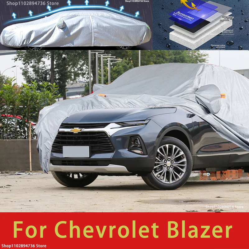 For Chevrolet Blazer Fit Outdoor Protection Full Car Covers Snow Cover Sunshade Waterproof Dustproof Exterior Car accessories 
For Chevrolet Blazer Fit Outdoor Protection Full Car Covers Snow Cover Sunshade Waterproof Dustproof Exterior Car accessories