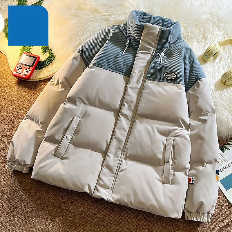Down Cotton Jacket Unisex Winter Stand Up Collar New Cotton Jacket Trend Thickened Warm Jacket
Down Cotton Jacket Unisex Winter Stand Up Collar New Cotton Jacket Trend Thickened Warm Jacket