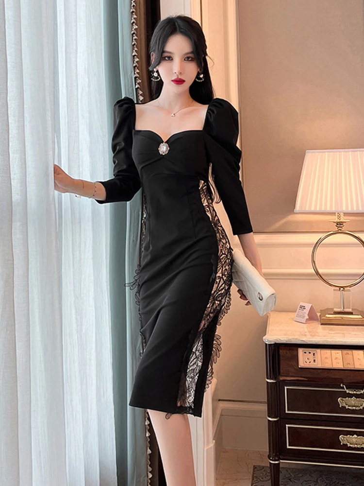 Женское вечернее модельное платье, элегантное платье средней длины с цветочной вышивкой и бриллиантами, с глубоким V-образным вырезом и разрезом для вечеринки
Женское вечернее модельное платье, элегантное платье средней длины с цветочной вышивкой и бриллиантами, с глубоким V-образным вырезом и разрезом для вечеринки