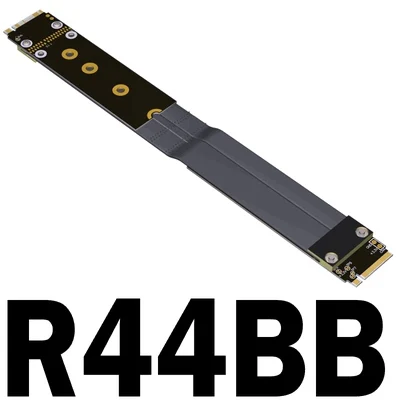 

Кабель-удлинитель ADT-Link M.2 NVMe SSD, штекер-штекер M.2 NVMe Key M, кабель-удлинитель PCIe3.0 x4, полная скорость, 32G/bps (макс.)