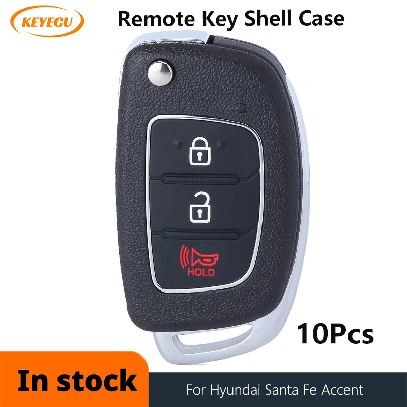 KEYECU 10pcs 3 Button Remote Car Key Case For Hyundai HB20 IX35 I45 SANTA FE Accent I40 I20 HY15/HY20/TOY40 Blade Fob shell
KEYECU 10pcs 3 Button Remote Car Key Case For Hyundai HB20 IX35 I45 SANTA FE Accent I40 I20 HY15/HY20/TOY40 Blade Fob shell