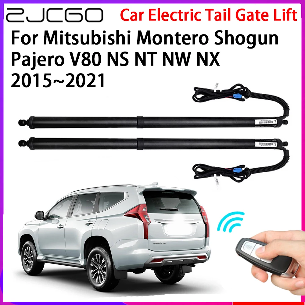 

ZJCGO Car Automatic Tailgate Lifters Electric Tail Gate Lift for Mitsubishi Montero Shogun Pajero V80 NS NT NW NX 2015~2021