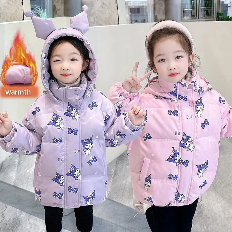 Y2K Jacket for Girls Winter Padding Down Jacket Kawaii Sanrios Girls Outerwear Princess Down Jacket Kuromi Parkas Christmas Gift
Y2K Jacket for Girls Winter Padding Down Jacket Kawaii Sanrios Girls Outerwear Princess Down Jacket Kuromi Parkas Christmas Gift