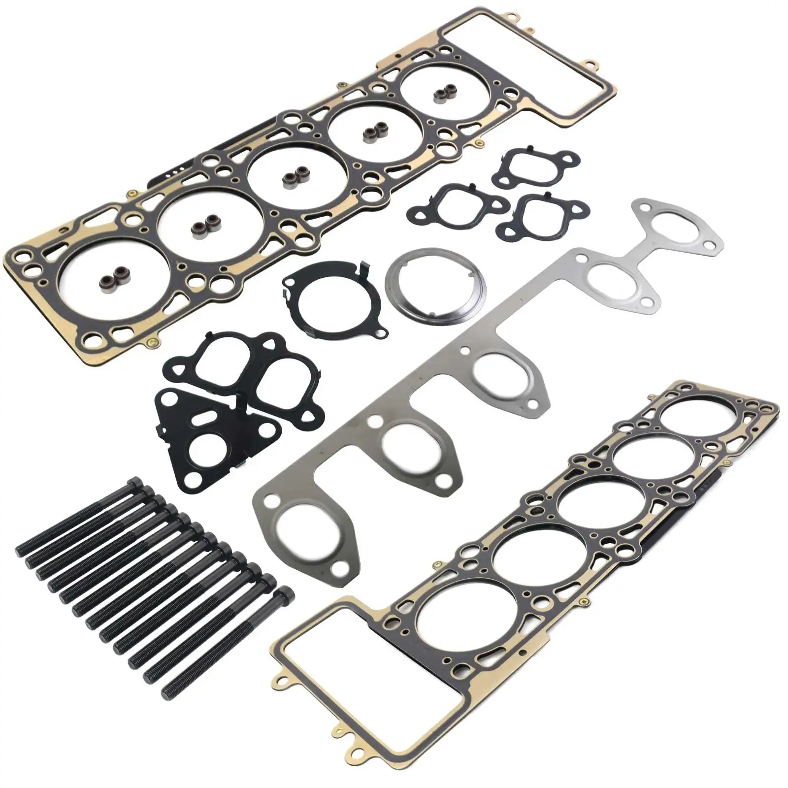 AP01 Cylinder Head Gasket Set Screws For VW MulTivan Touareg Transporter 2.5 TDI 070103383A 070103384 143219001
AP01 Cylinder Head Gasket Set Screws For VW MulTivan Touareg Transporter 2.5 TDI 070103383A 070103384 143219001