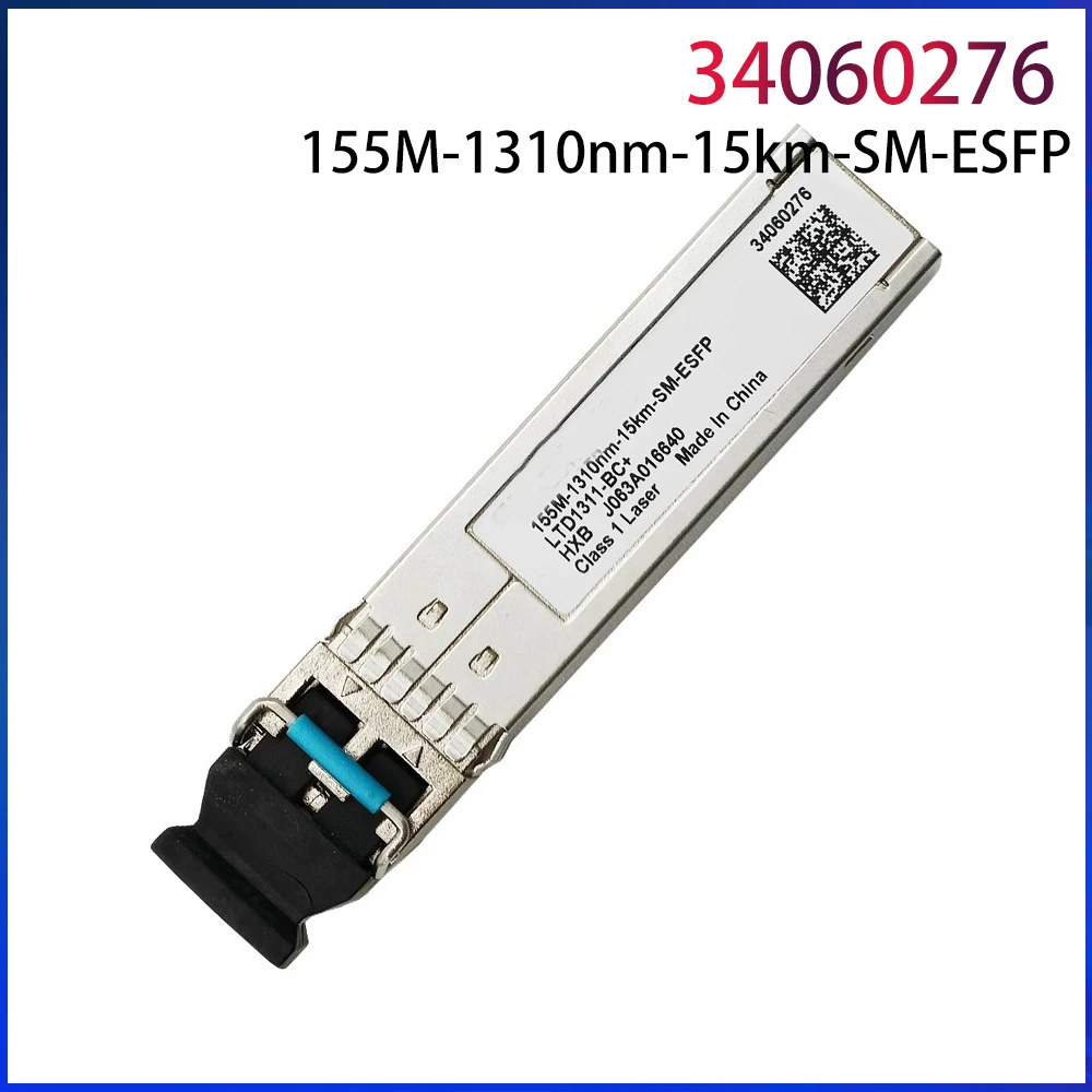 eSFP-FE-LX-SM1310 155M-1310nm-15km-SM-ESFP For Huawei 34060276 Single Mode Optical Module
eSFP-FE-LX-SM1310 155M-1310nm-15km-SM-ESFP For Huawei 34060276 Single Mode Optical Module