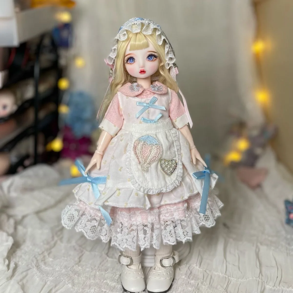 New 1/6 Fashion BJD Doll Full Set Make Up Face Movable Joint Cheap 30CM Dolls Anime Accessories Toy Girl Gifts Surprise Birthday
New 1/6 Fashion BJD Doll Full Set Make Up Face Movable Joint Cheap 30CM Dolls Anime Accessories Toy Girl Gifts Surprise Birthday