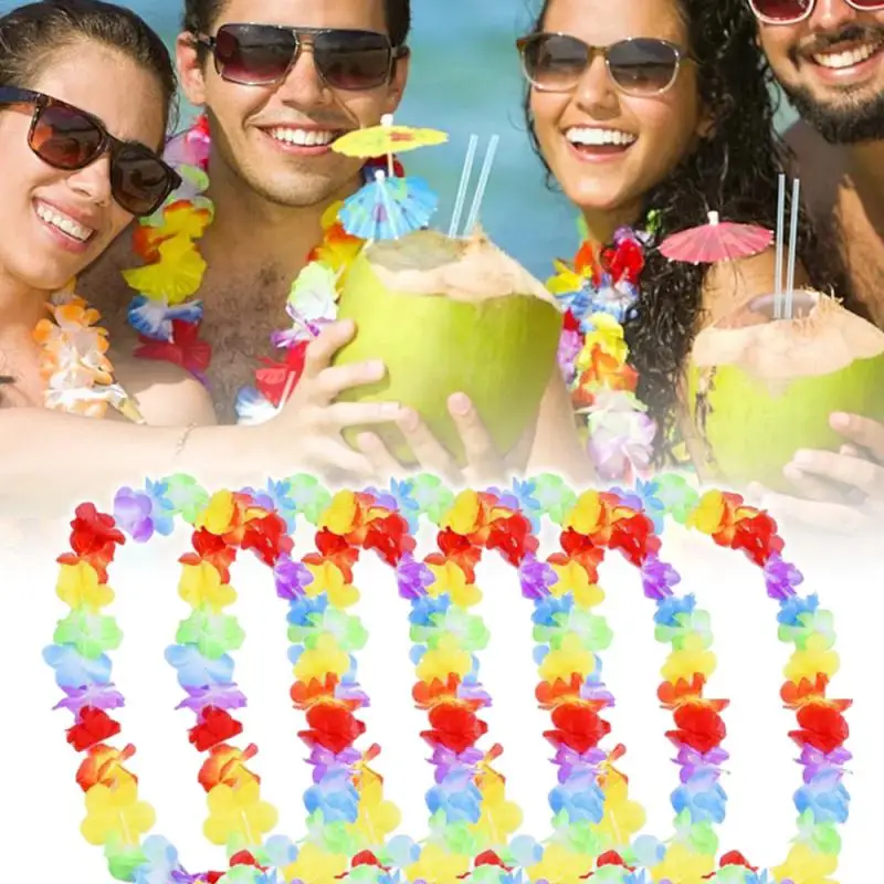 10pcs Hawaiian Party Artificial Flowers Beach Flower Silk Garland Necklace Hawaii Summer Wedding Birthday Tropical Party Decor
10pcs Hawaiian Party Artificial Flowers Beach Flower Silk Garland Necklace Hawaii Summer Wedding Birthday Tropical Party Decor
