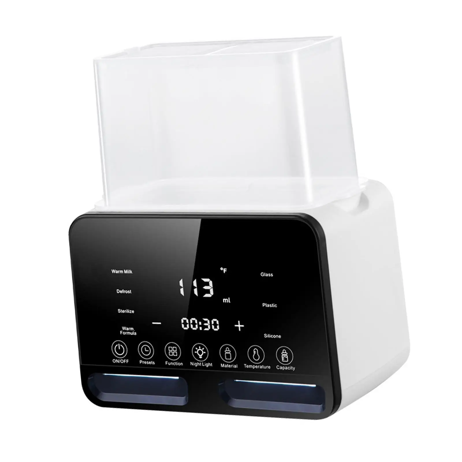 Dual Bottle Baby Feeding Heater Feeding Nursing Heater Food Grade 48Hrs Thermostat Night Feeding Warmer Baby Bottle Warmer
Dual Bottle Baby Feeding Heater Feeding Nursing Heater Food Grade 48Hrs Thermostat Night Feeding Warmer Baby Bottle Warmer