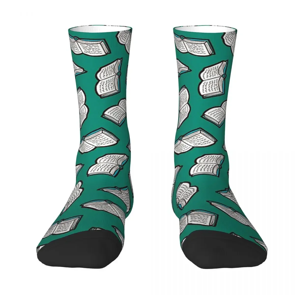All Seasons Crew Stockings Bookish Reading Pattern In Jade Socks Harajuku Long Socks Accessories for Men Women Christmas Gifts
All Seasons Crew Stockings Bookish Reading Pattern In Jade Socks Harajuku Long Socks Accessories for Men Women Christmas Gifts