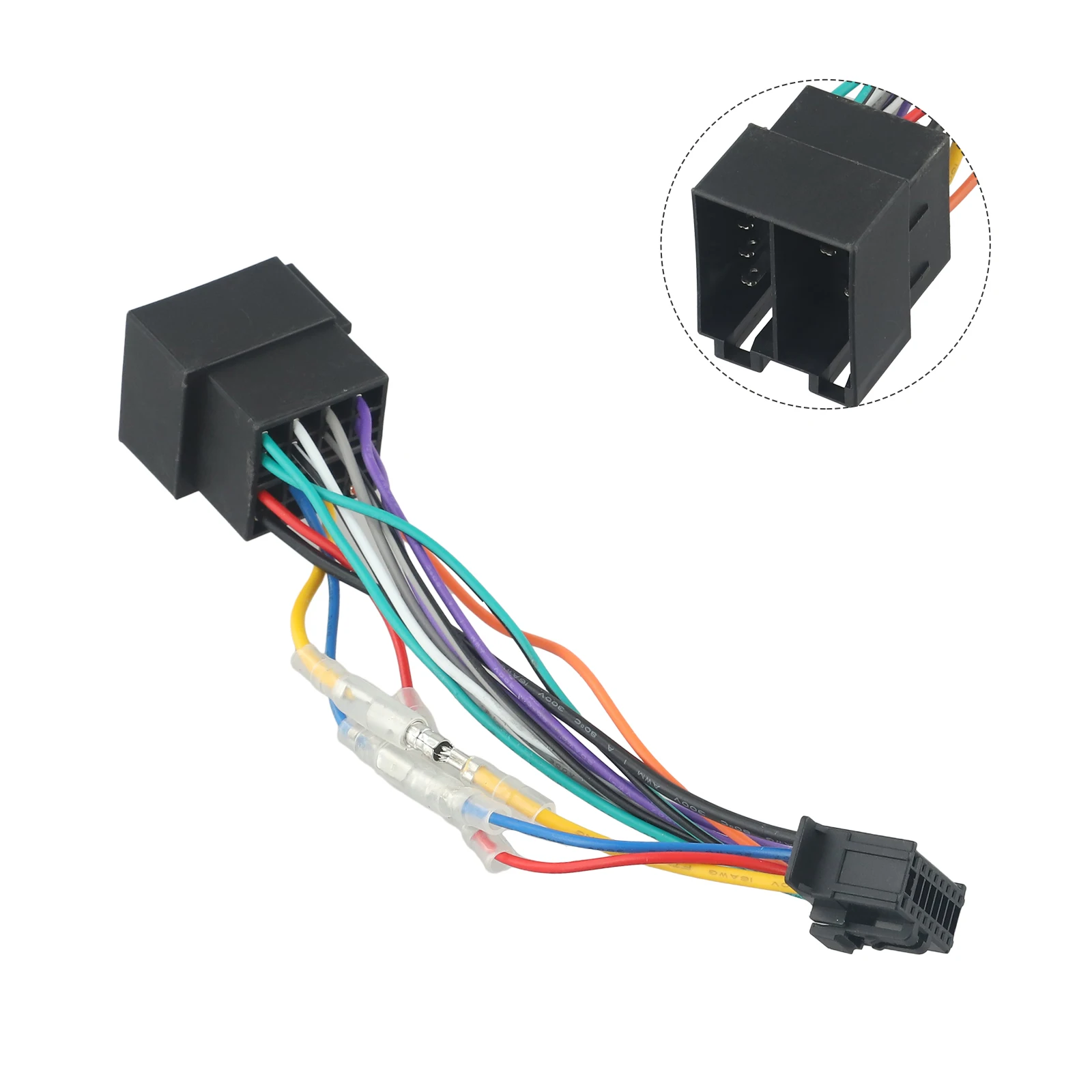 Car Stereo Radio Connector Plastic+Metal ISO 16 Pin 1pcs 24*11mm For Pioneer 2003-On PI100 Durable Replacement
Car Stereo Radio Connector Plastic+Metal ISO 16 Pin 1pcs 24*11mm For Pioneer 2003-On PI100 Durable Replacement