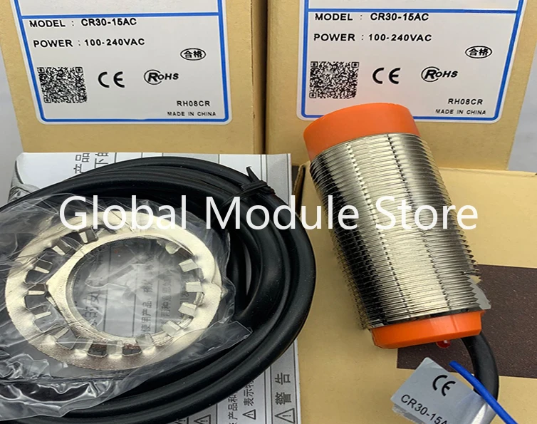 CR30-15DN/15DP/15DN2/15DP2/15AO/15AC Новый емкостный датчик в наличии, быстрая доставка
CR30-15DN/15DP/15DN2/15DP2/15AO/15AC Новый емкостный датчик в наличии, быстрая доставка