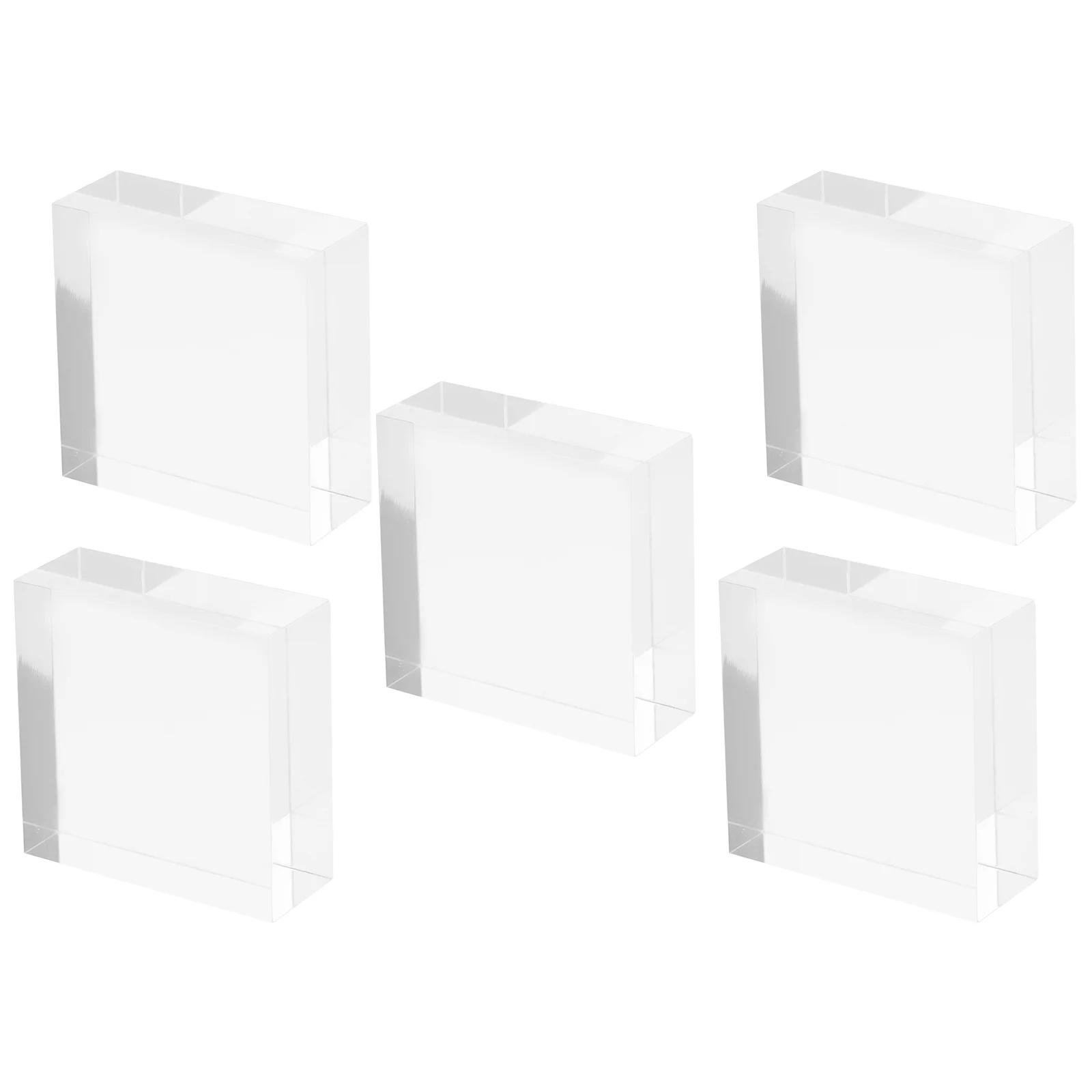 5pcs Acrylic Base Jewelry Display Square Base Stable Acrylic Display Square Block for Jewelry
5pcs Acrylic Base Jewelry Display Square Base Stable Acrylic Display Square Block for Jewelry