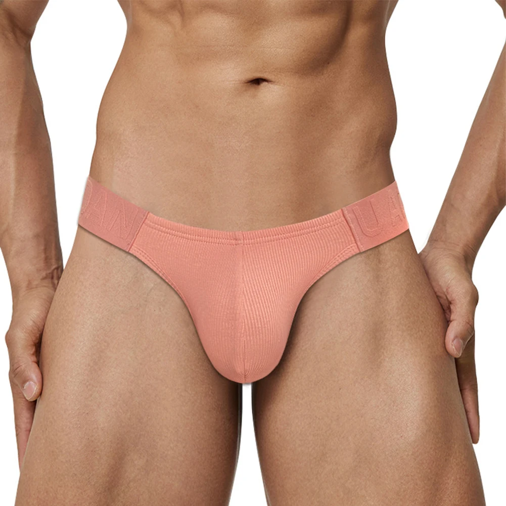 Mens Ribbed Striped Briefs Sexy Soft Underwear U Convex Pouch Underpants Bikini Trunks Male Breathable Panties Solid Lingerie
Mens Ribbed Striped Briefs Sexy Soft Underwear U Convex Pouch Underpants Bikini Trunks Male Breathable Panties Solid Lingerie