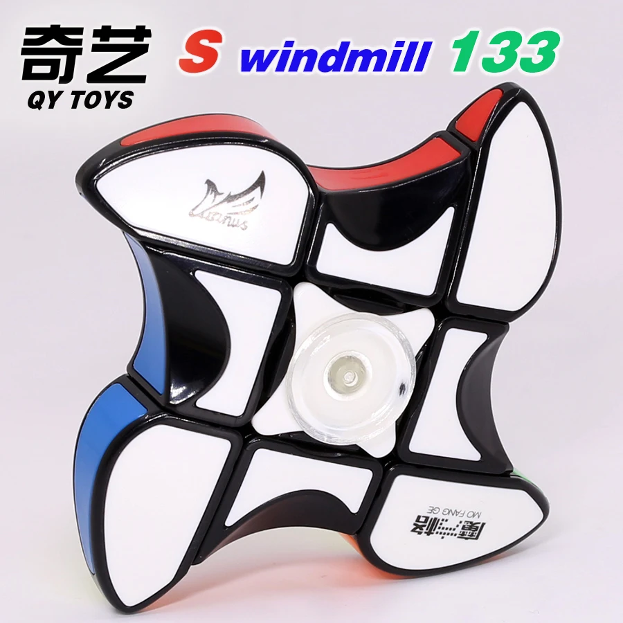 

QiYi 1x3x3 Cube Tiles Fingertip S Windmill Fidget MoFangGe Puzzle Magic 133 Cubo Magico Professional Logic Game For Kid Easy Toy