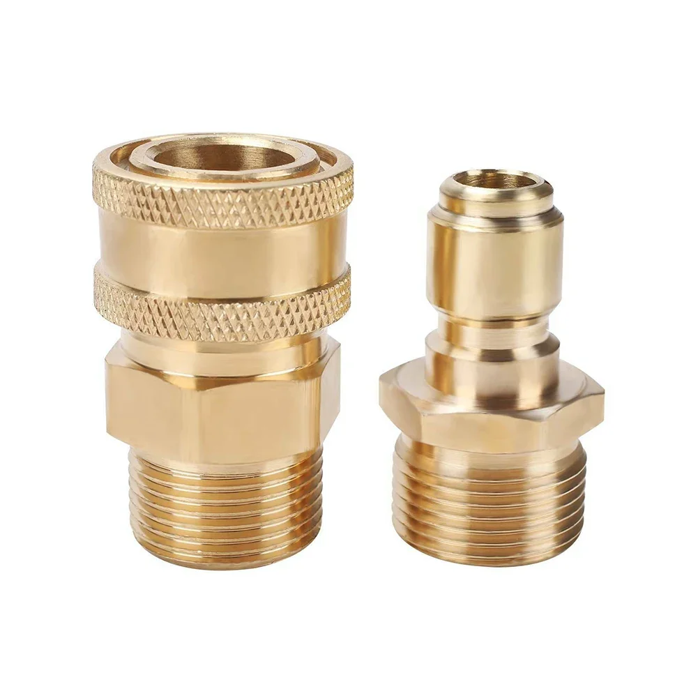 1 Pair Pressure Washer Quick Connector Car Washing Machine M22 Quick Release Quick-connect Joint Quick-plug Water Gun
1 Pair Pressure Washer Quick Connector Car Washing Machine M22 Quick Release Quick-connect Joint Quick-plug Water Gun