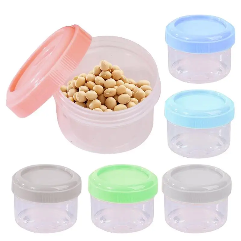 

Small Food Storage Pot Condiment Containers Lid Sauce Bottle Mini Bento Box Stackable Salad Dressing Cup Dipping Sauce Plate