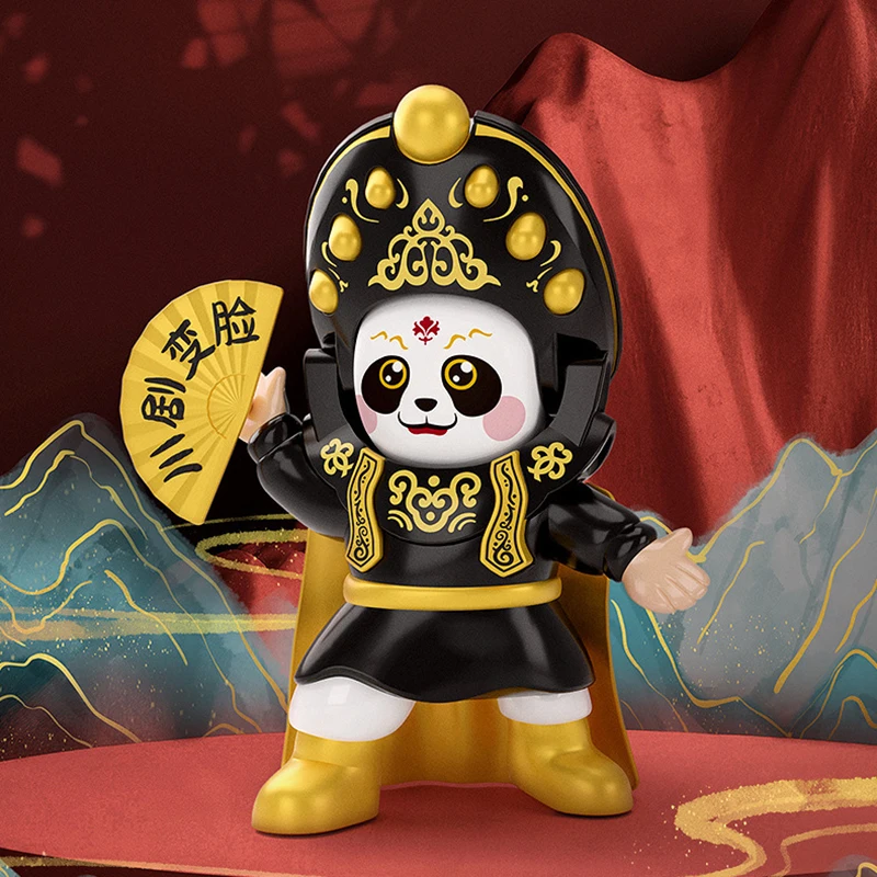 

Funny Face Changing Toys Chinese Peking Opera Doll Sichuan Opera Face Changing Dolls China Style Decoration Pendant Kids Toy