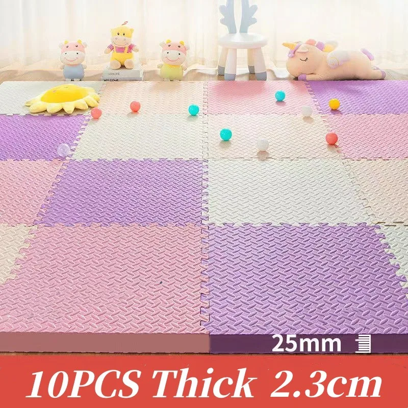 Puzzle Mat 10PCS 30x30cm Play Mats Game Mats Thick 2.3cm Baby Game Mat Baby Play Mat Puzzle Mat Baby Floor Mats Folding Playmat
Puzzle Mat 10PCS 30x30cm Play Mats Game Mats Thick 2.3cm Baby Game Mat Baby Play Mat Puzzle Mat Baby Floor Mats Folding Playmat