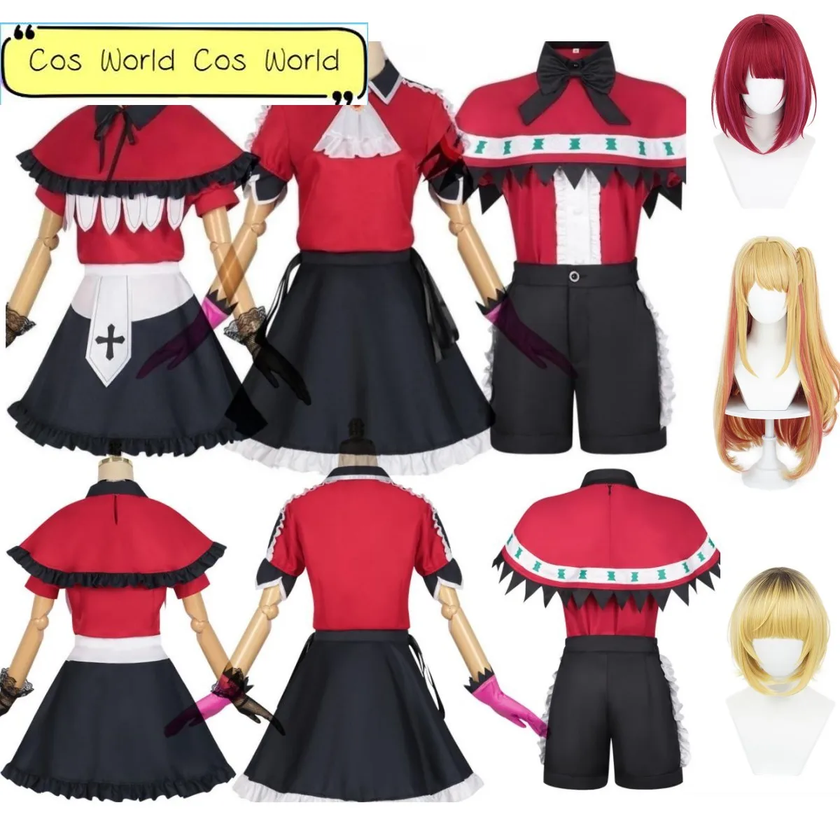 New Oshi No Ko Arima Kana/Hoshino Ruby/Mem-Cho Cosplay Singing Costume Outfit Girls Women Adult Halloween Carnival Disguise Suit
New Oshi No Ko Arima Kana/Hoshino Ruby/Mem-Cho Cosplay Singing Costume Outfit Girls Women Adult Halloween Carnival Disguise Suit