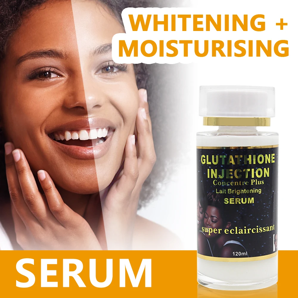 

Glutathione Brightening Serum Removes StainsClear & Blemish-Free Face & Body Brightening Lotion Skincare Set
