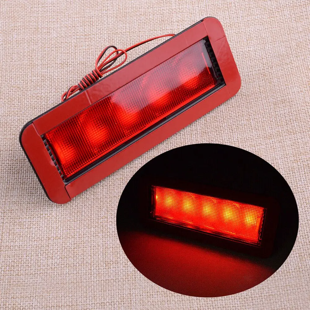 

Accessories LED Brake Light 17*5cm 1Pcs 5 LED Car Level Third 3RD Brake Stop Rear Tail Light Replacement Durable