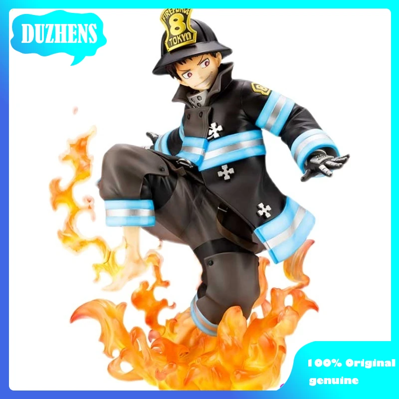 

ARTFX J Original: Anime Fire Force Shinra Kusakabe 21cm PVC Action Figure Anime Figure Model Toys Figure Collection Doll Gift