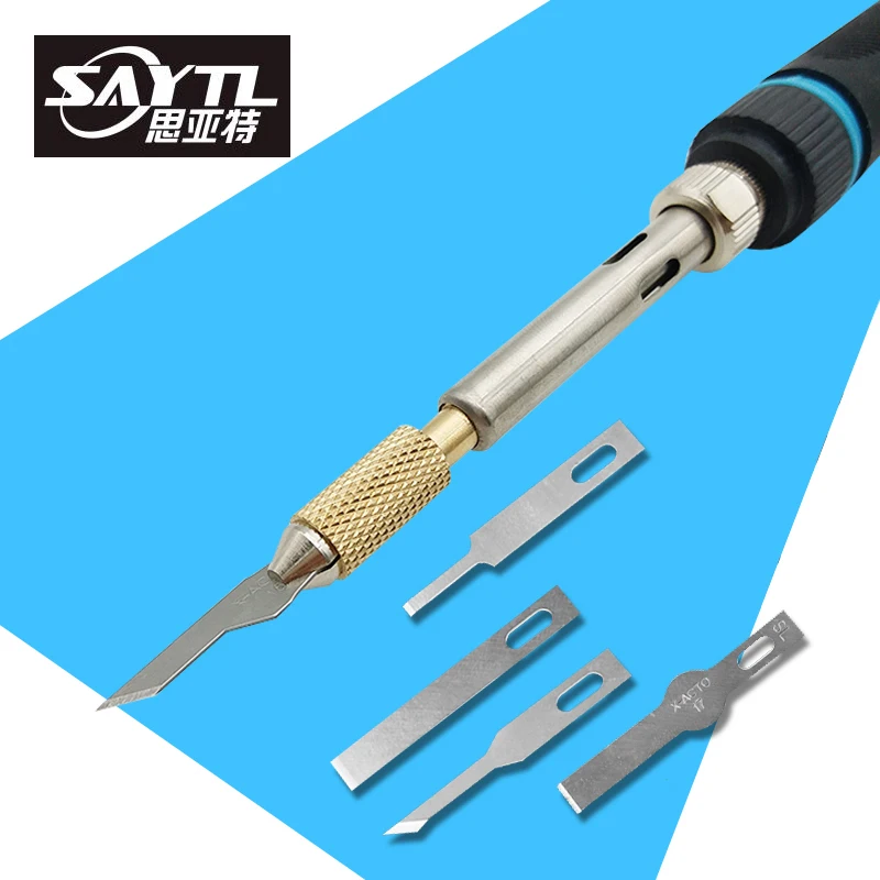 936 Soldering iron Heating Blade For Mobile phone Mainboard Glue Fingerprint IC repair Tool Back Cover Glass Glue Remove Tool
936 Soldering iron Heating Blade For Mobile phone Mainboard Glue Fingerprint IC repair Tool Back Cover Glass Glue Remove Tool