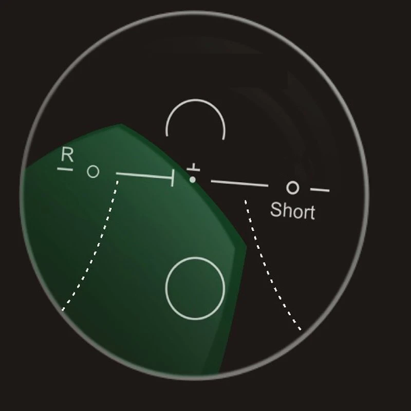 

1.56 1.61 1.67 Progressive Multifocal Lenses Spectacles Lenses Prescription Myopia Hyperopia Resistance Short Middle Far Len