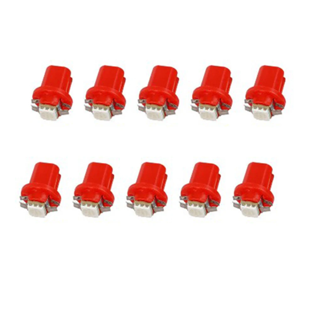10pcs T5 B8.5D 5050 SMD Car LED Dashboard Dash Lamp Instrument Light Bulbs 12V Universal Shifter Light Gauges Light Car Parts
10pcs T5 B8.5D 5050 SMD Car LED Dashboard Dash Lamp Instrument Light Bulbs 12V Universal Shifter Light Gauges Light Car Parts