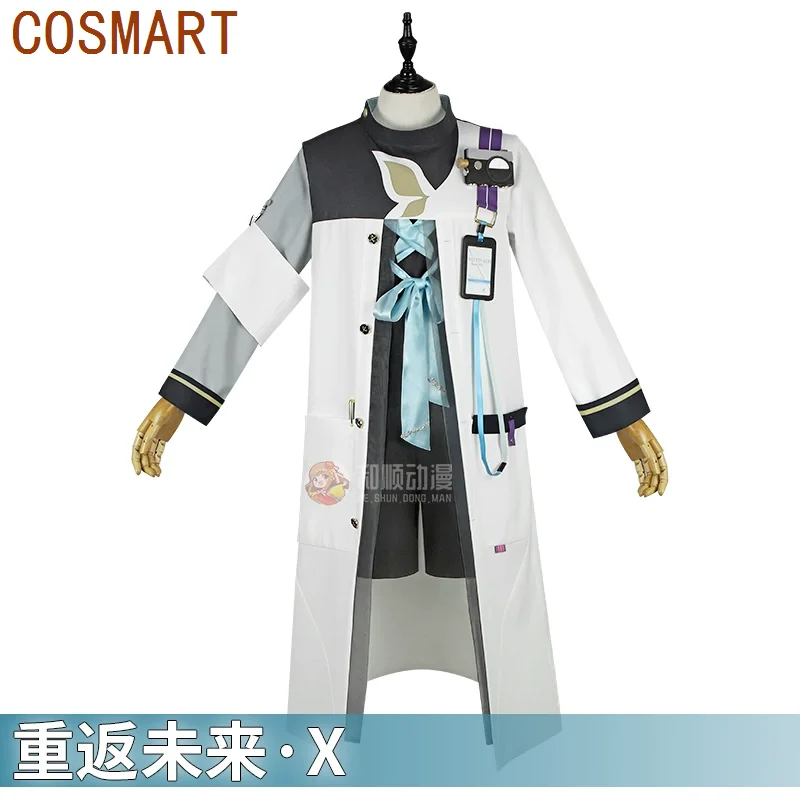 

COSMART Reverse:1999 Cos X Cosplay Young Shota Men Mufti Cosplay Costume Cos Game Anime Party Uniform Hallowen Play Role Clothes