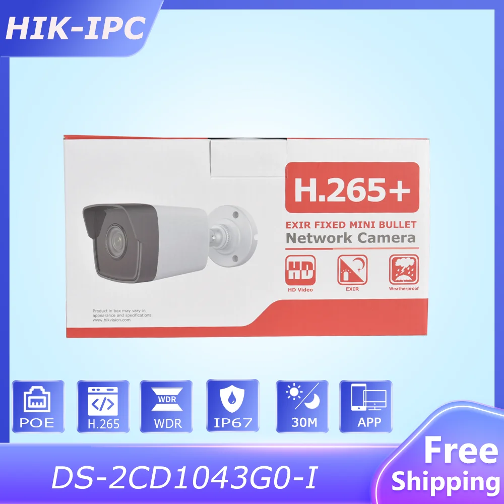 Hik 4MP фиксированная цилиндрическая сетевая камера, фотокамера 55 m WDR H.265 + POE CCTV сетевая камера P2P, удаленное Hik-connect
Hik 4MP фиксированная цилиндрическая сетевая камера, фотокамера 55 m WDR H.265 + POE CCTV сетевая камера P2P, удаленное Hik-connect