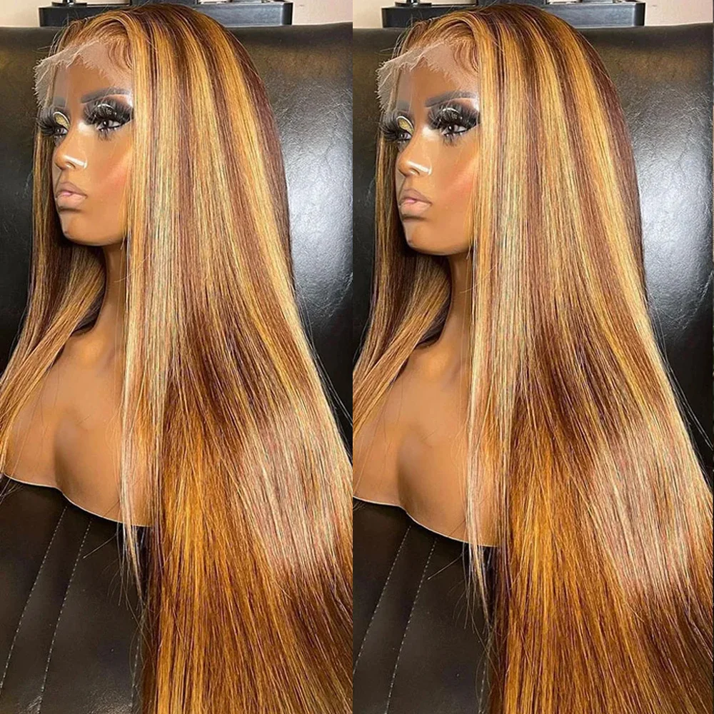 Highlight Wig Human Hair Straight Brazilian Hair 13x4/13x6 HD Lace Frontal Wig Bone Straight Lace Front Wig Human Hair Colored
Highlight Wig Human Hair Straight Brazilian Hair 13x4/13x6 HD Lace Frontal Wig Bone Straight Lace Front Wig Human Hair Colored