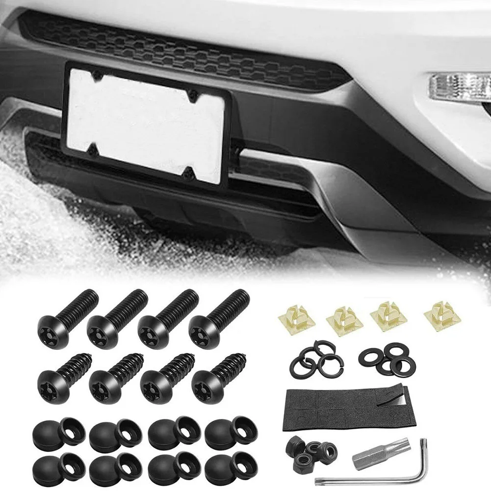 License Plate Screws Kit Stainless Steel License Plate Bolts Anti Theft License Plate Screws For Most Cars
License Plate Screws Kit Stainless Steel License Plate Bolts Anti Theft License Plate Screws For Most Cars