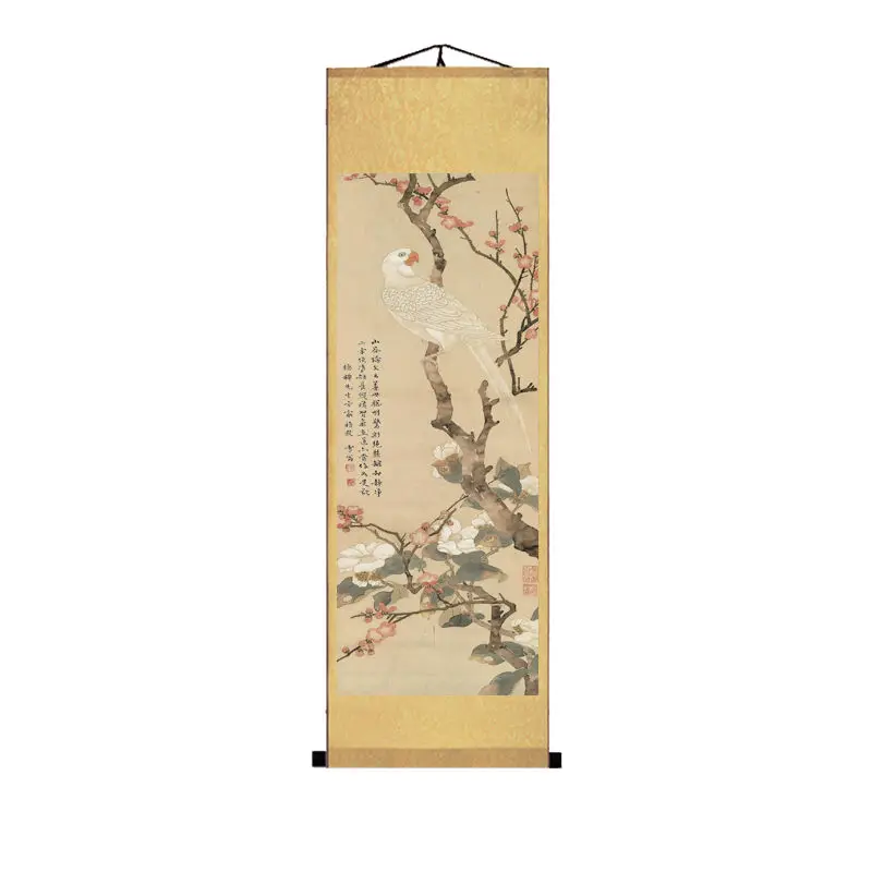 Chinese Style Flower Birds Scroll Paintings Wall Art Posters Vintage Room Decor Aesthetic Wall Hanging Living Room Office Decals
Chinese Style Flower Birds Scroll Paintings Wall Art Posters Vintage Room Decor Aesthetic Wall Hanging Living Room Office Decals
